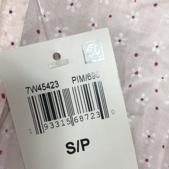 LUCKY BRAND Lea Floral Pintuck Blouse - Picture 7 of 7